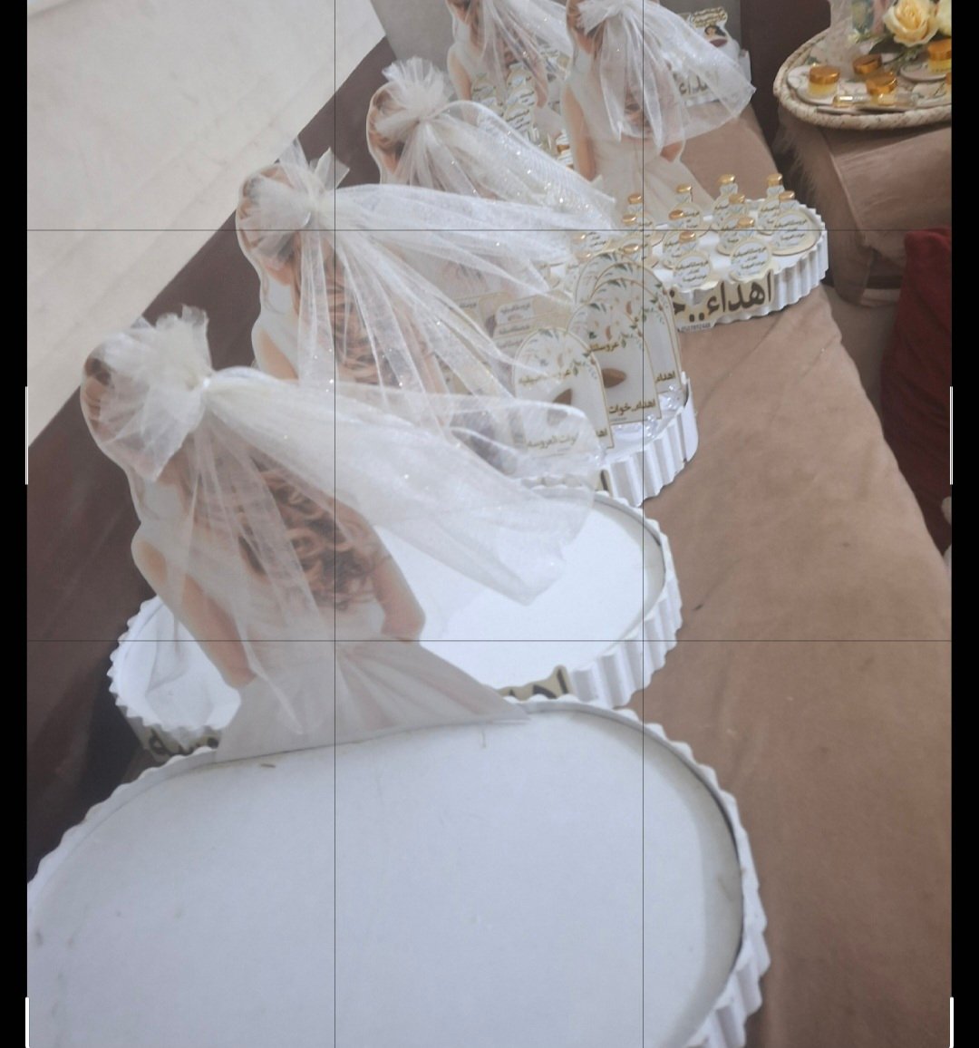 سله تصميم عروسه فارغه